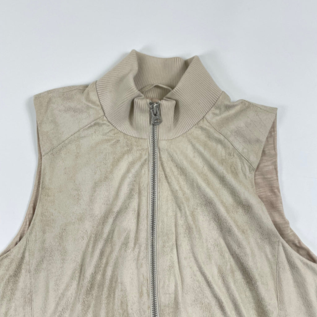ARMANI EXCHANGE アルマーニ エクスチェンジ / エコスウェードベスト Y2K 参考定価：30,000程度 SIZE:L