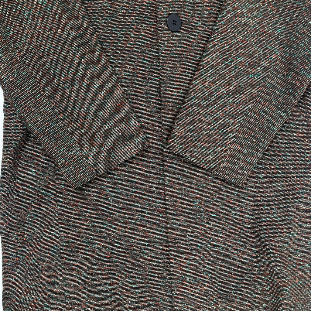 IM MEN ISSEY MIYAKE / MELANGE TWEEDハイネックコート LA23FA121 参考定価：150,000程度 SIZE:3