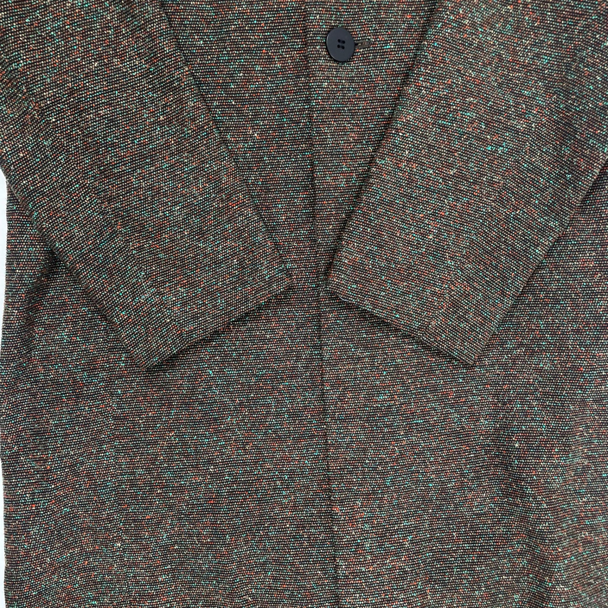 IM MEN ISSEY MIYAKE / MELANGE TWEEDハイネックコート LA23FA121 参考定価：150,000程度 SIZE:3