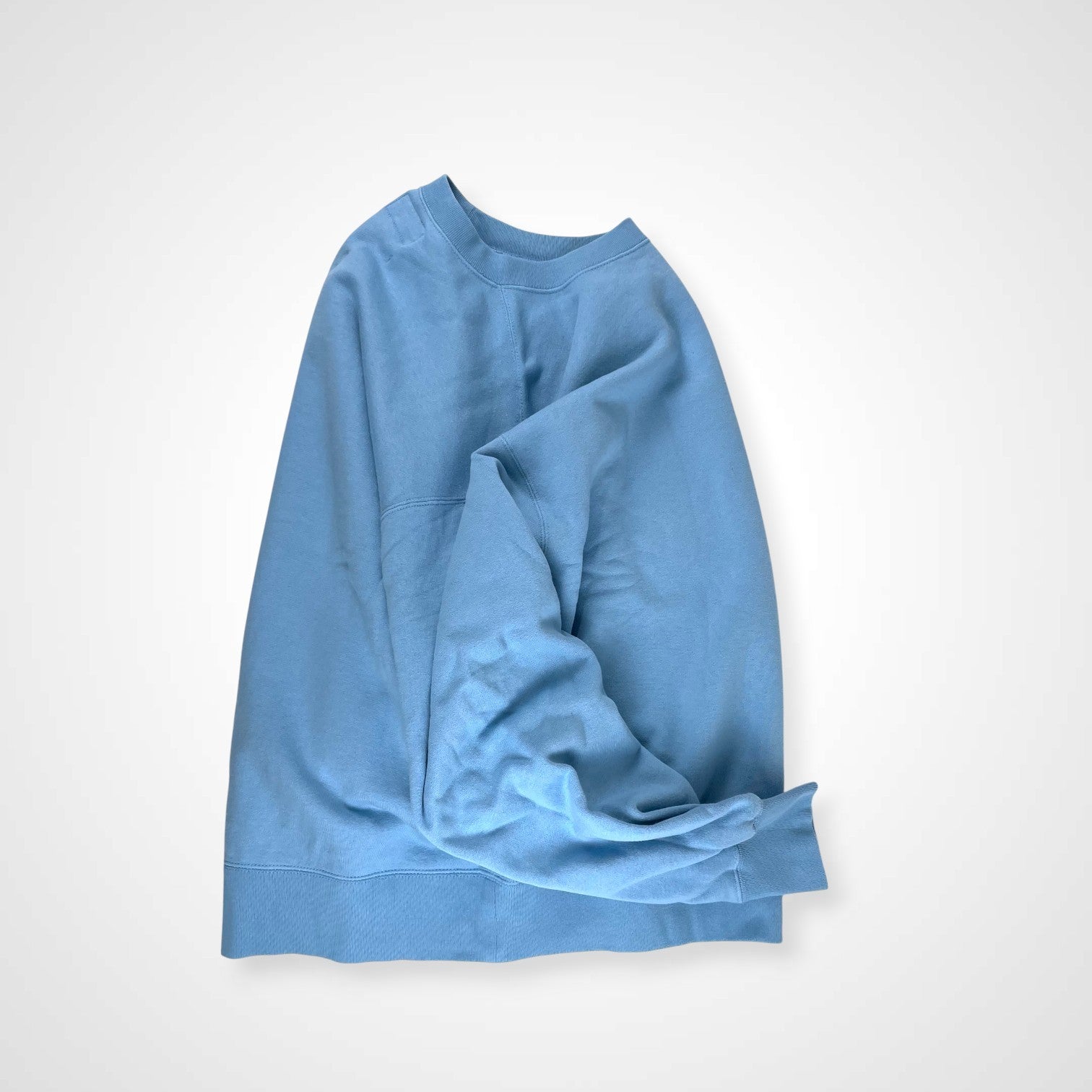 BEAMS PLUS ビームスプラス / Sweat Crew タグ付 SAX 参考定価：14,000+tax SIZE：L