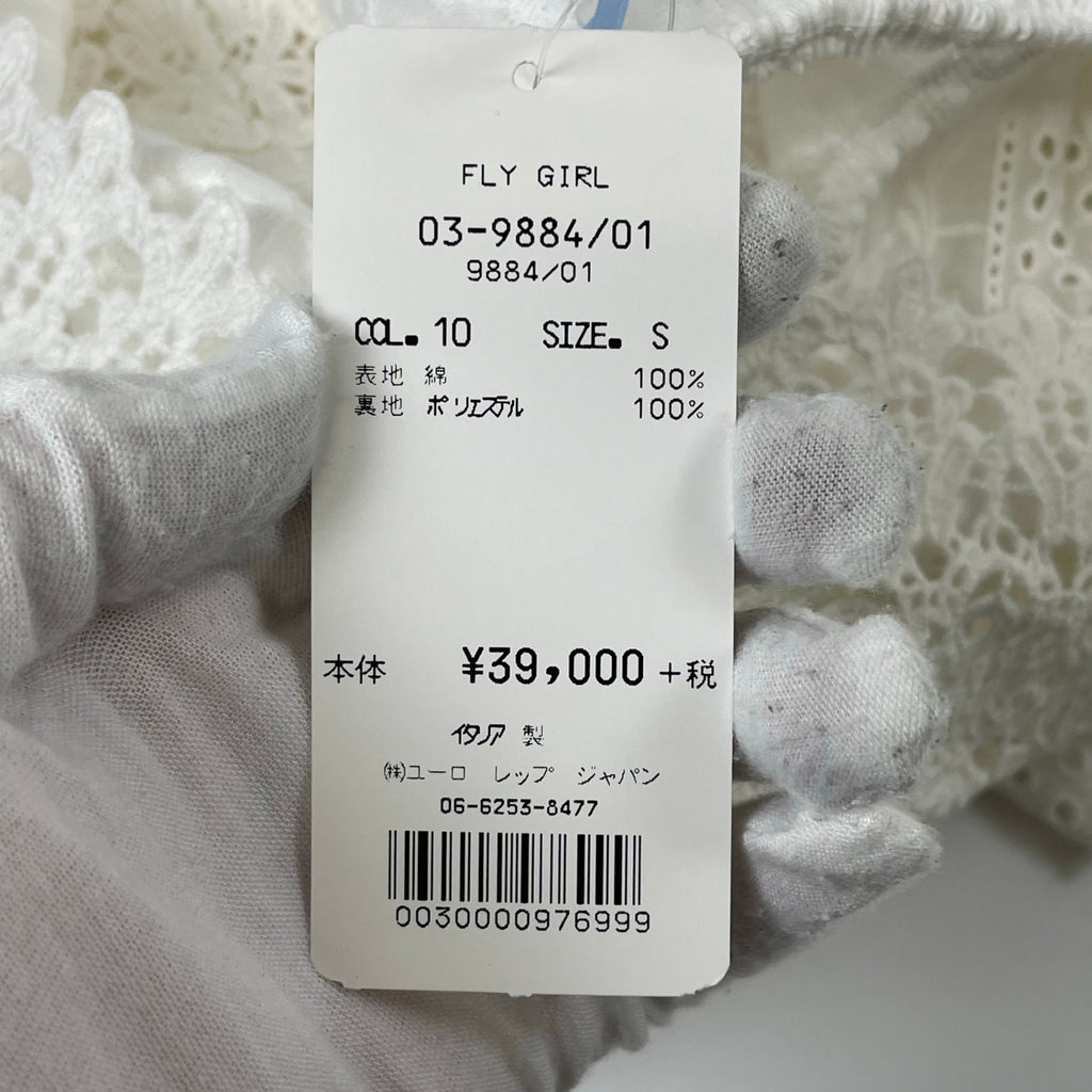 FLY GIRL / アンティーク調レースワンピース 未使用品 参考定価：39,000+tax SIZE:S