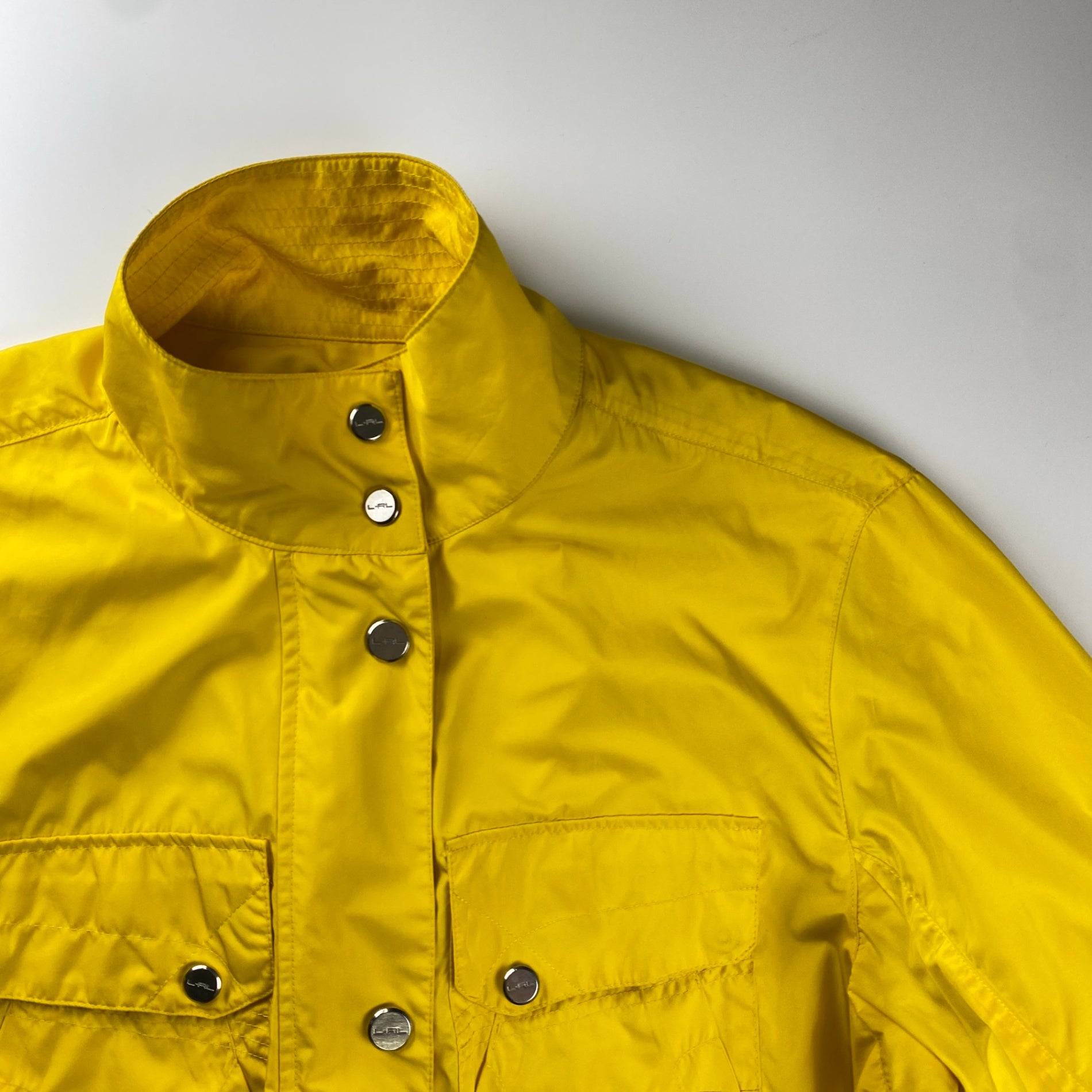 【ユニセックス】 LAUREN RALPH LAUREN ローレン ラルフローレン / ジップアップジャケット 希少デザイン 切替 ステッチ SIZE:XL