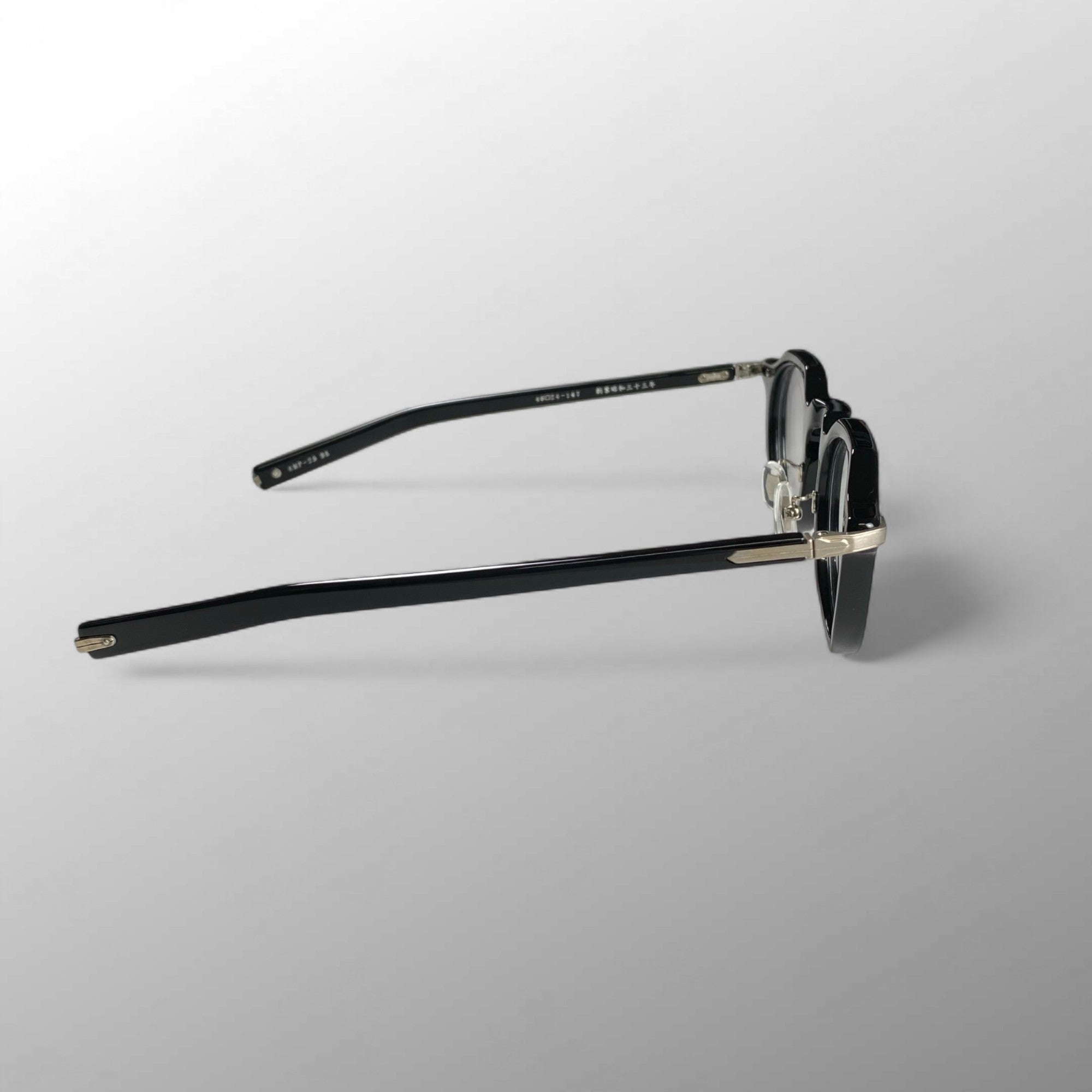 【美品】 金子眼鏡 プレミアムライン / SILVER925 クラウンパント 度なしクリアレンズ KMP-25 参考定価：74,000+tax