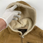 UGG / リアルムートンフーディジャケット 参考定価：180,000程度  SIZE:L