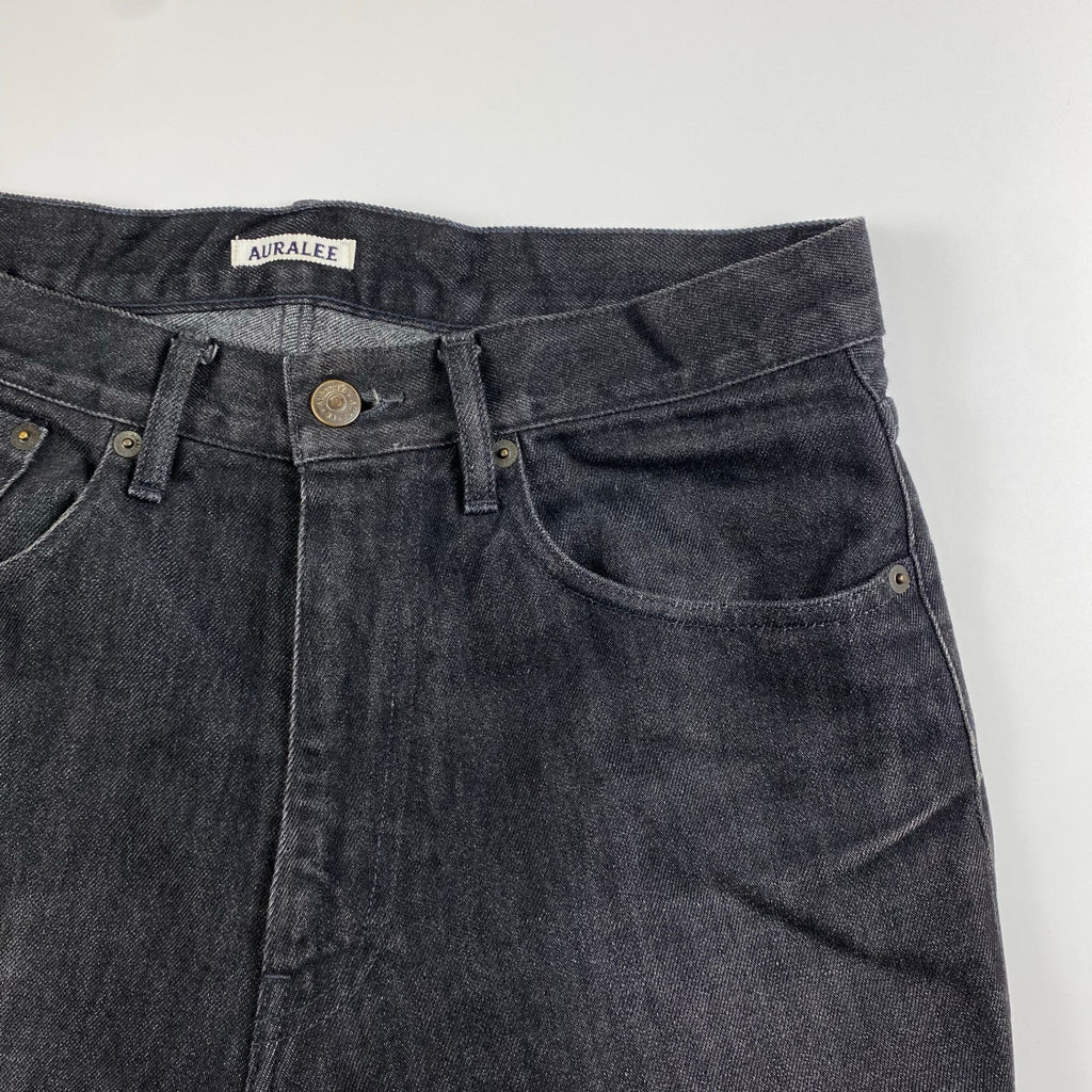 AURALEE オーラリー / HARD TWIST DENIM 5P PANTS デニムパンツ SIZE：30
