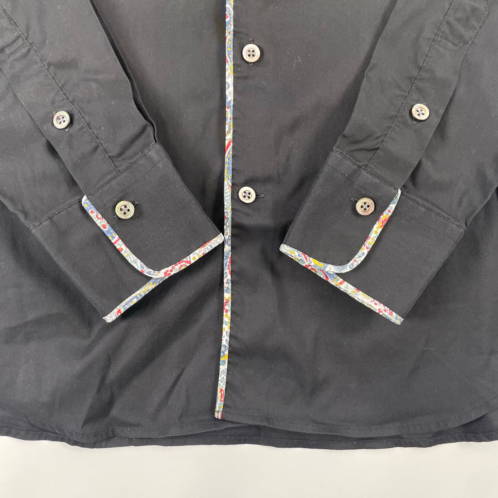 PAUL＆JOE / 丸襟パイピングシャツ 参考定価：32,000程度 SIZE:S