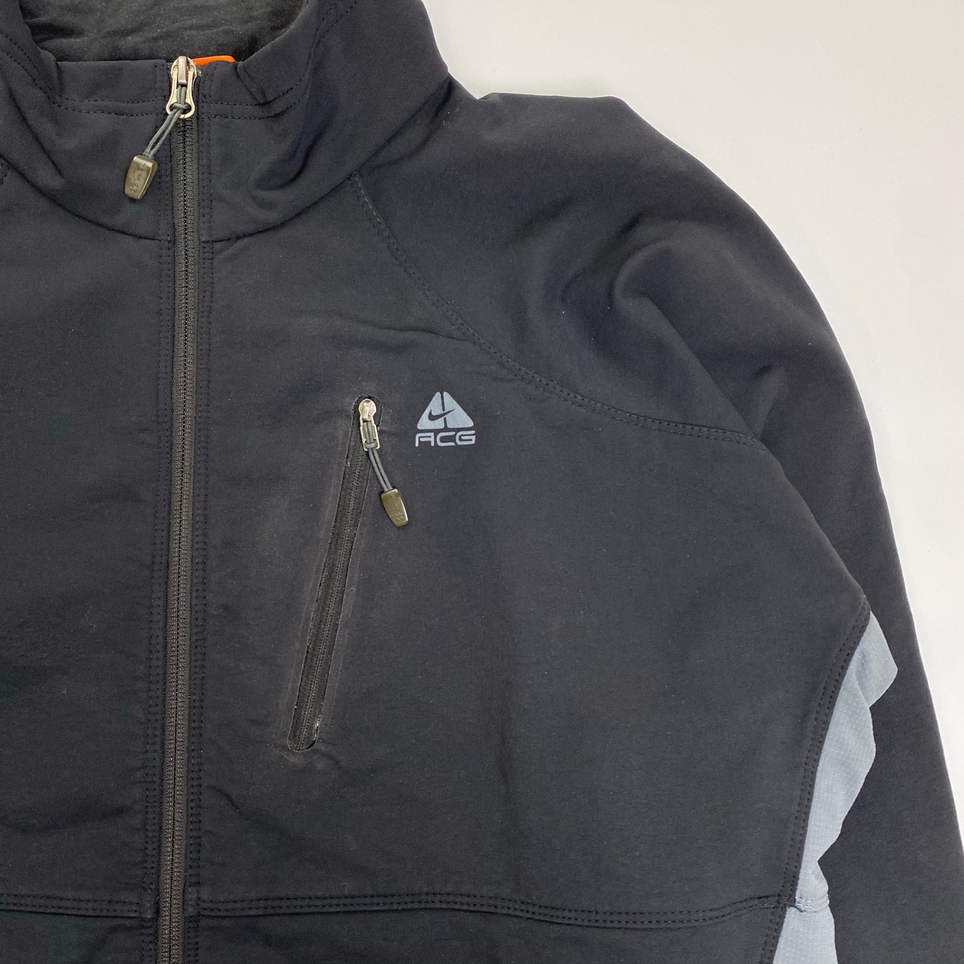 NIKE ACG ナイキ エーシージー / 90s ヴィンテージ ジップアップジャケット テック モノトーン SIZE:M