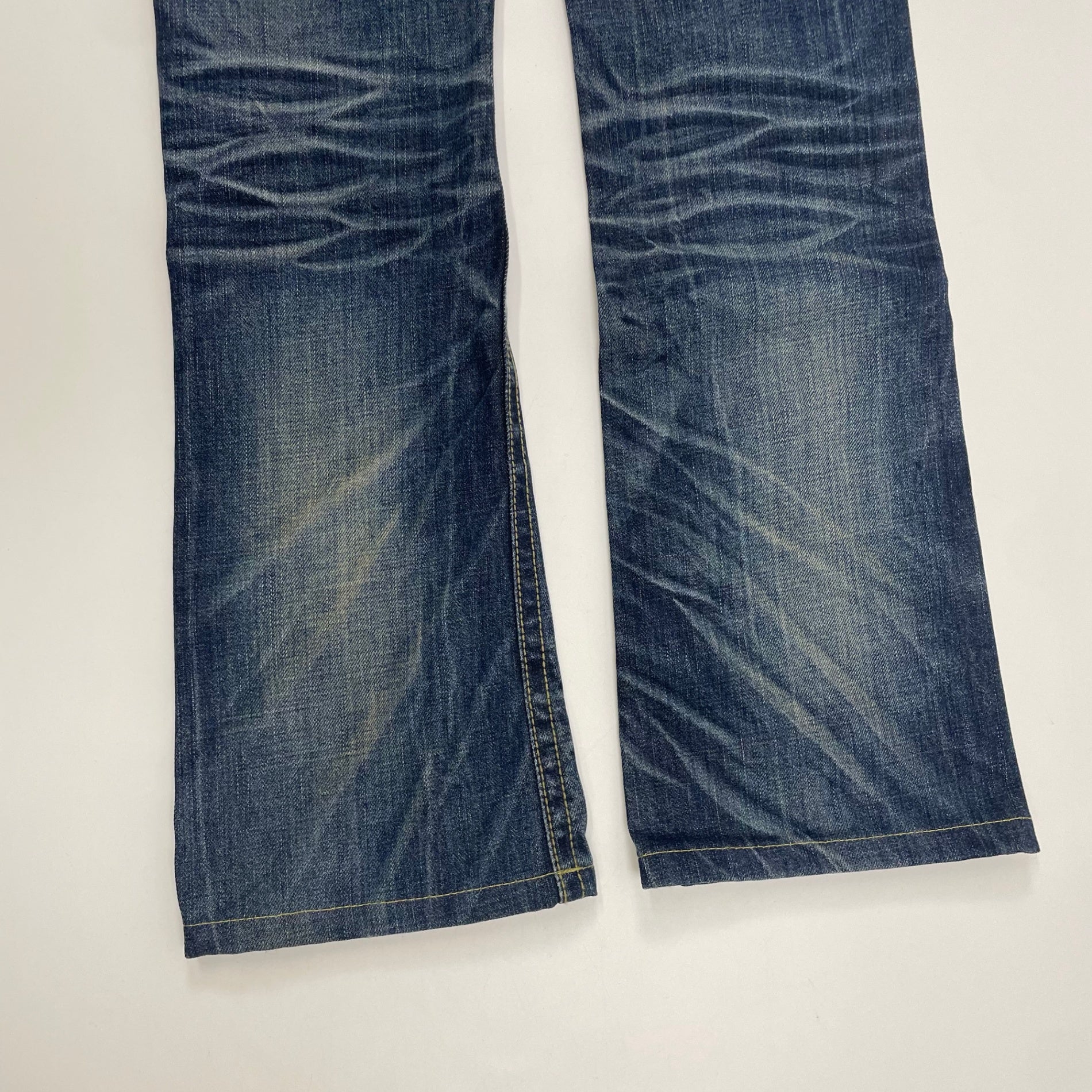 LOLITA JEANS ロリータジーンズ / Y2Kスタッズフレアデニムパンツ SIZE:24