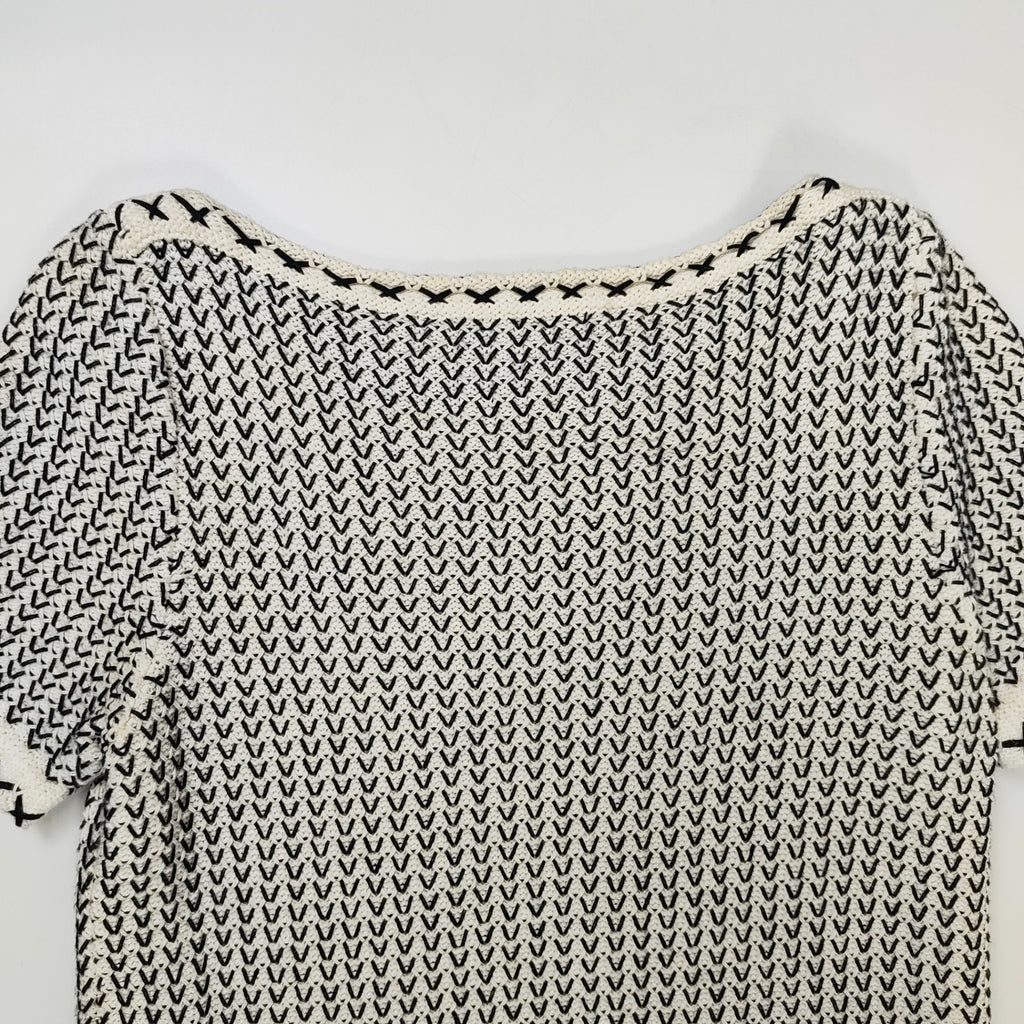 PAULE KA / フリンジコットン Aラインドレス 参考定価：110,000程度 SIZE:S