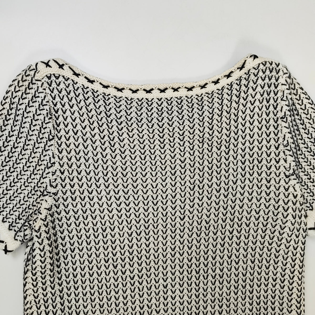 PAULE KA / フリンジコットン Aラインドレス 参考定価：110,000程度 SIZE:S