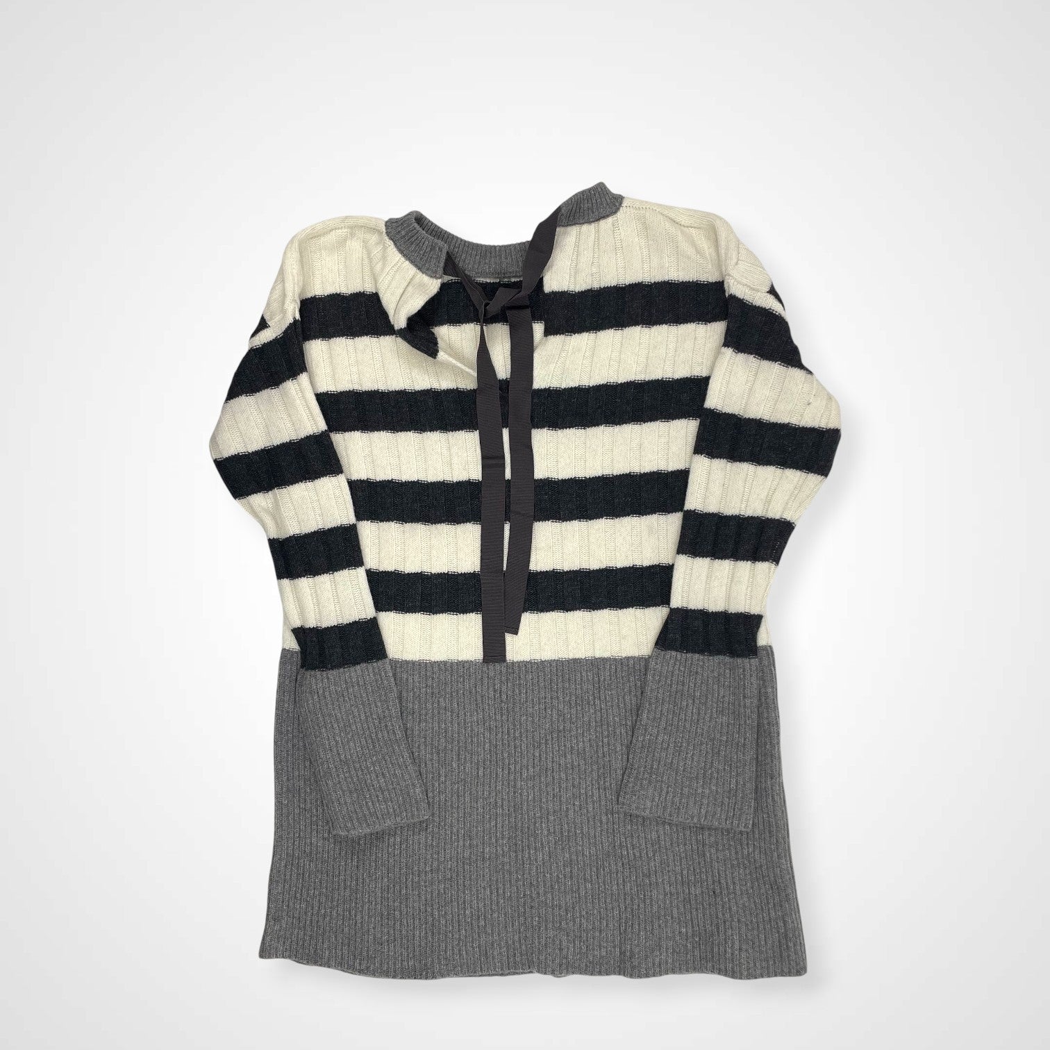 SEMI COUTURE セミクチュール / ボーダーニットワンピース 参考定価：50,000程度 SIZE:S