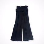EMPORIO ARMANI / ベルテッドワイドスラックス コサージュベルト 参考定価：85,000程度 SIZE：40