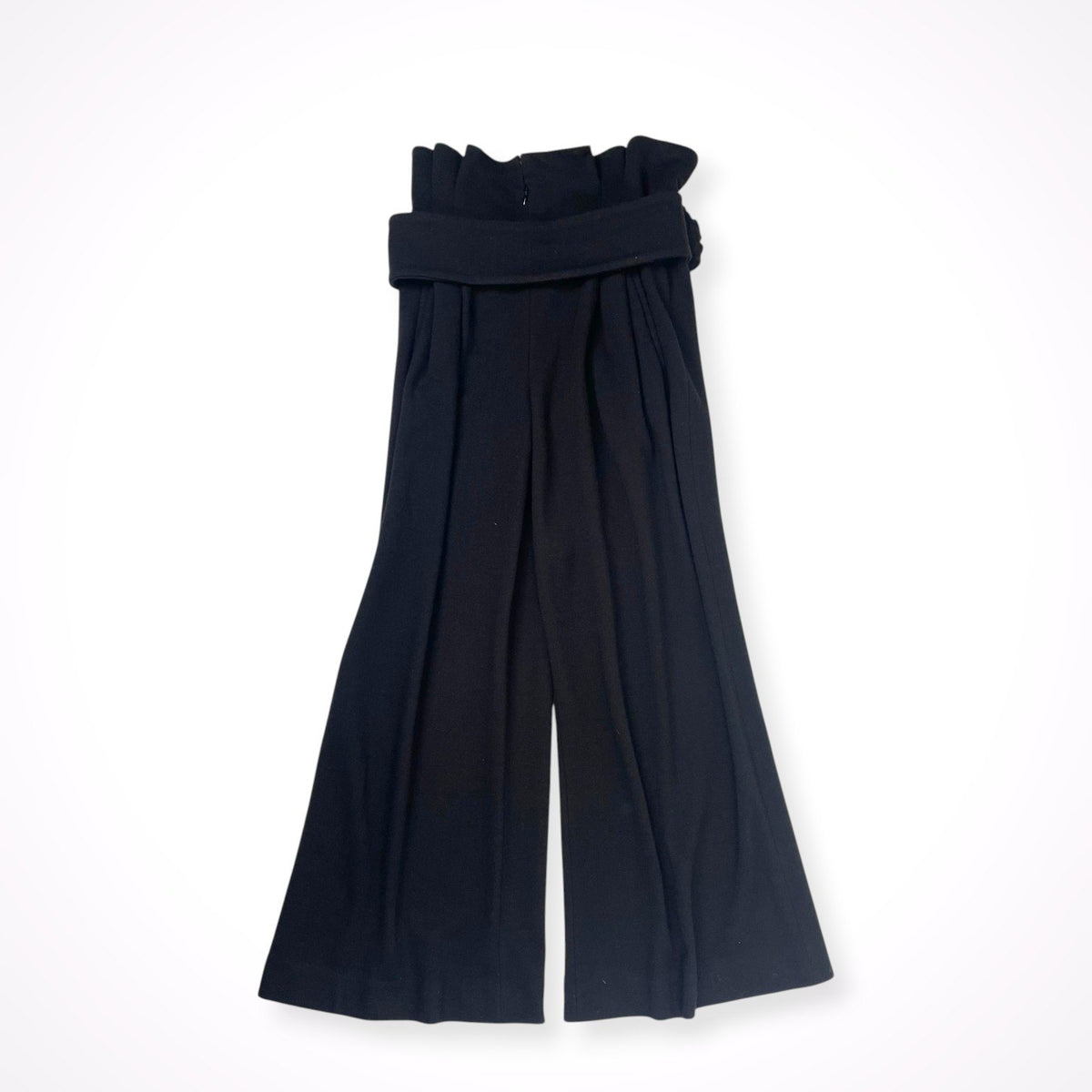 EMPORIO ARMANI / ベルテッドワイドスラックス コサージュベルト 参考定価：85,000程度 SIZE：40