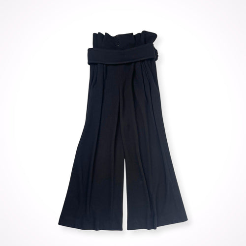 EMPORIO ARMANI / ベルテッドワイドスラックス コサージュベルト 参考定価：85,000程度 SIZE：40