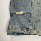 DOLCE＆GABBANA ドルチェ＆ガッバーナ / 02AWクラッシュデニムジャケット インディゴ  SIZE:46