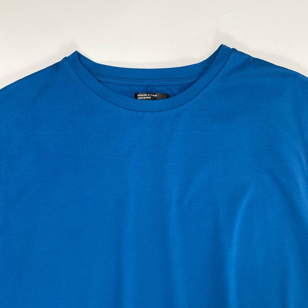KURASHI&TRIPS PUBLISHING / フレンチスリーブのカットソーワンピース SIZE:M