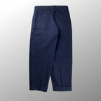 【BEAMS100名品】 BEAMS PLUS ビームスプラス / 2プリーツ パンツ チノ ネイビー SIZE：M
