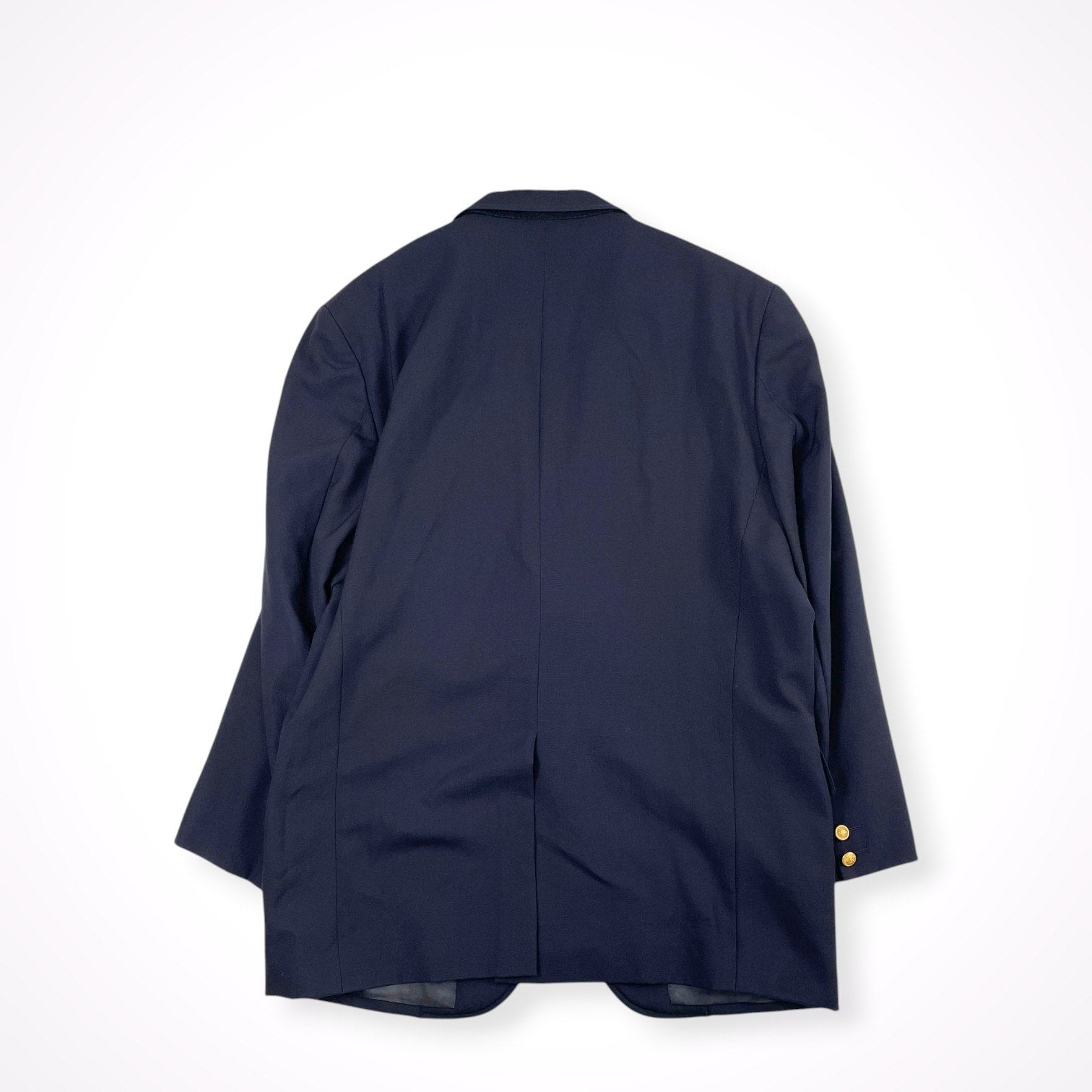 Kent / 段返り紺ブレ 金ボタン 日本製 SIZE:L程度