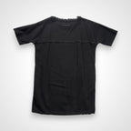 MM6 MAISON MARGIELA エムエムシックス メゾンマルジェラ / フリンジデザイン デニムプルオーバー ブラック 参考定価：38,000+tax SIZE:36