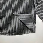 V2 BY VERSACE ベルサーチ ベルサーチェ ヴィンテージ / ストライプ シャツ ボタンダウン ビッグシルエット SIZE：M（XL程度）