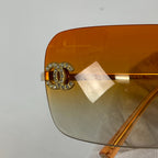 CHANEL / ココマーク リムレスサングラス 4017-D SIZE:62□17 120