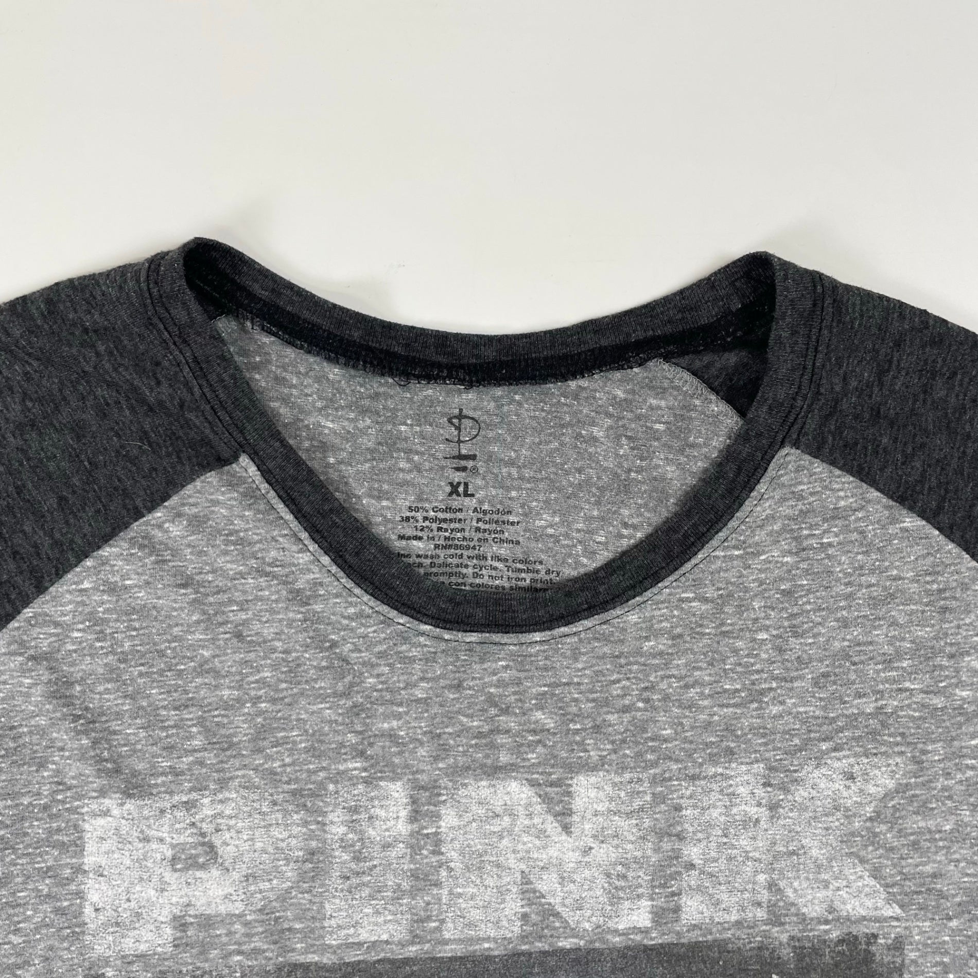PINK FLOYD / オフィシャル 「狂気」ラグランカットソー SIZE:XL