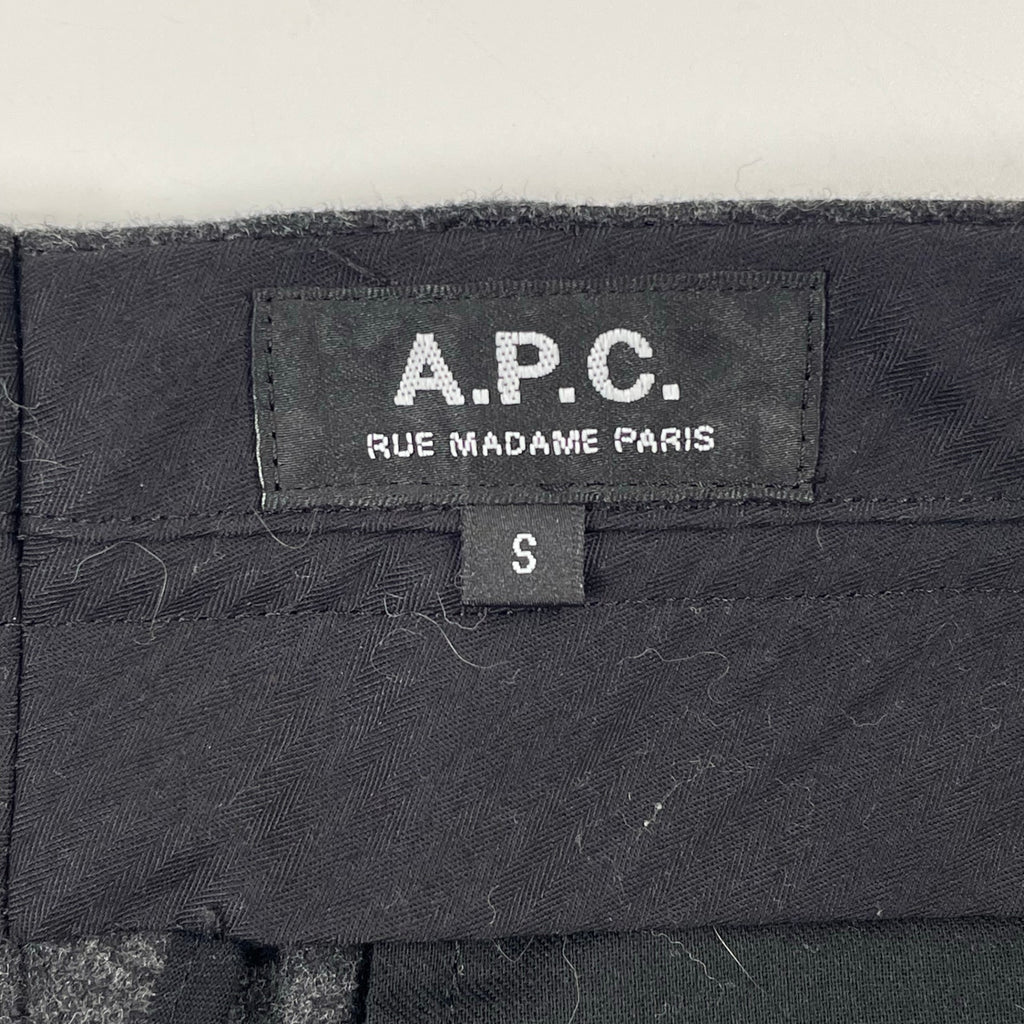 A.P.C. / フランネルスラックス イタリア製生地 参考定価：40,000程度 SIZE:S