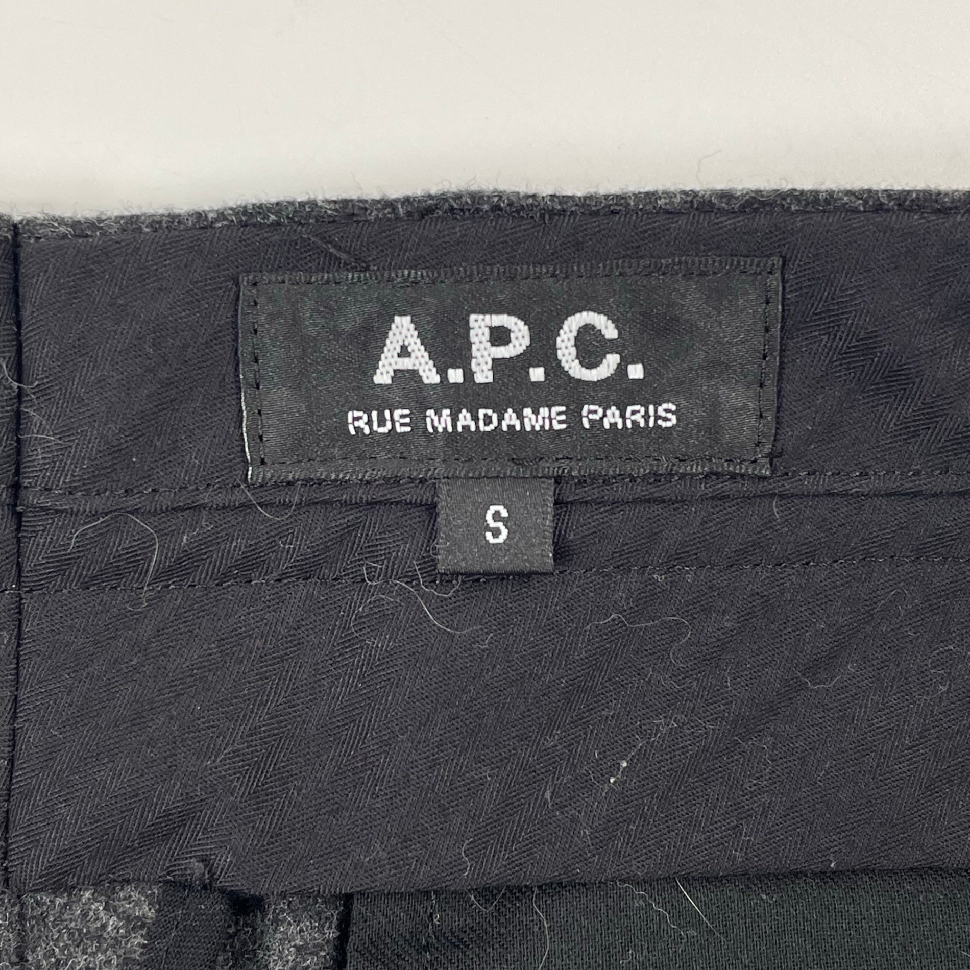A.P.C. / フランネルスラックス イタリア製生地 参考定価：40,000程度 SIZE:S