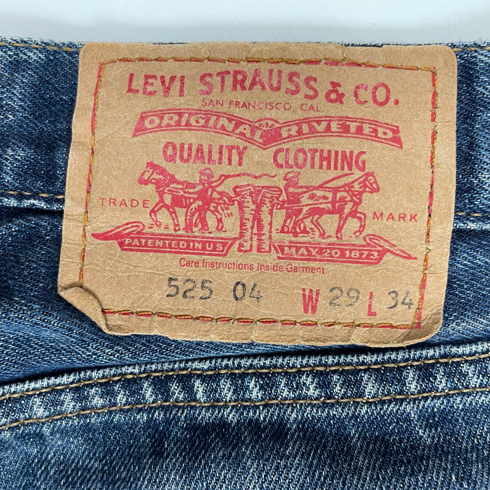 EURO Levi's ユーロ リーバイス / ユーロ企画 525ブーツカットデニムパンツ SIZE:W29 L34