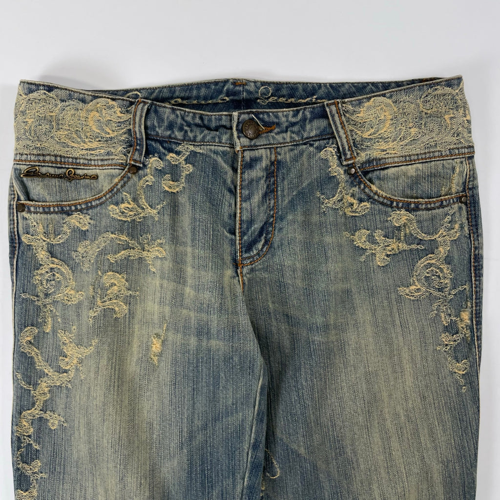 ERMANNO SCERVINO / ジャガードデニムパンツ 参考定価：120,000程度 SIZE：42