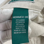 CUBAVERA / 90sリネンレーヨンスラックス SIZE:M