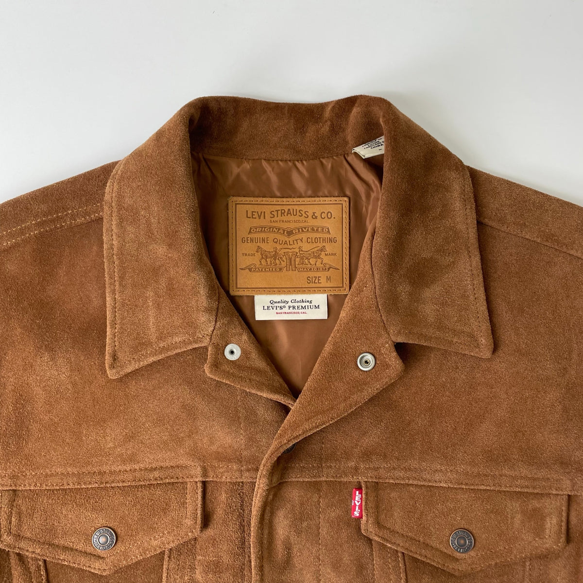 Levi's × JOURNAL STANDARD / 別注 TYPEⅢ スウェードトラッカージャケット 参考定価：48,000+tax SIZE:M