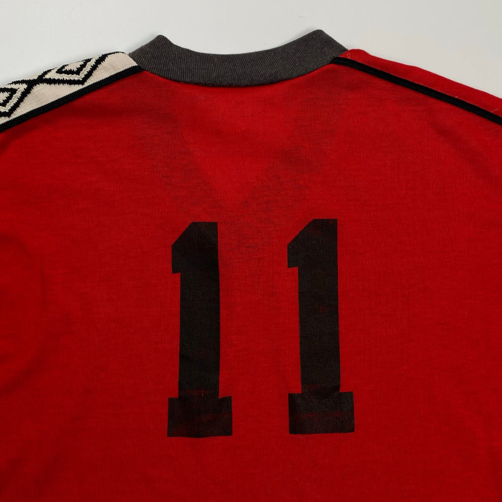 VINTAGE UMBRO アンブロ / 6-70s ヴィンテージフットボールTEE ゲームシャツ ほぼデッド USA製 SIZE:M