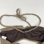 crinkle × Harris Tweed / ハリスツイードビキニトップ  未使用品 参考定価：27,000+tax SIZE:FREE