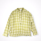 ANCELLM / OMBRE CHECK PULLOVER SHIRT 常田大希着用 SIZE:2