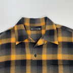 MINEDENIM マインデニム / C.R Flow Ombre Check Open Collar L/S SH オンブレシャツ 参考定価：35,000+tax 24AW SIZE：2