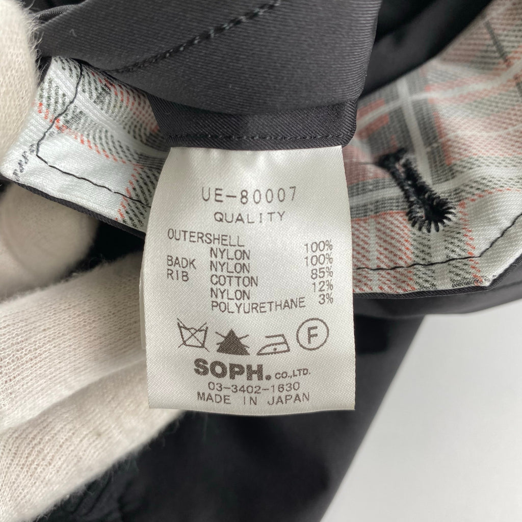 uniform experience ユニフォーム エクスペリメント / スウィングトップ 背面ヨークデザイン 裏地チェック柄 参考定価：40,000程度 SIZE: