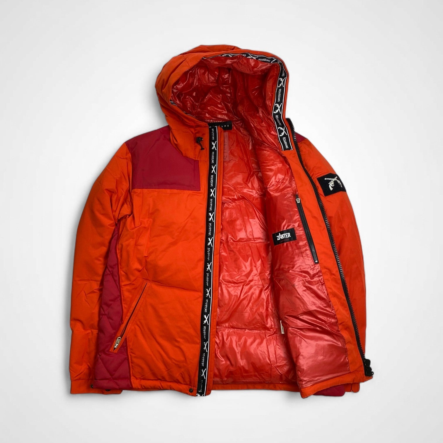 roarguns × zanter japan ロアー ザンター / LIGHT GOOSE SHELL DOWN JACKET ダウンジャケット オレンジ SIZE:3