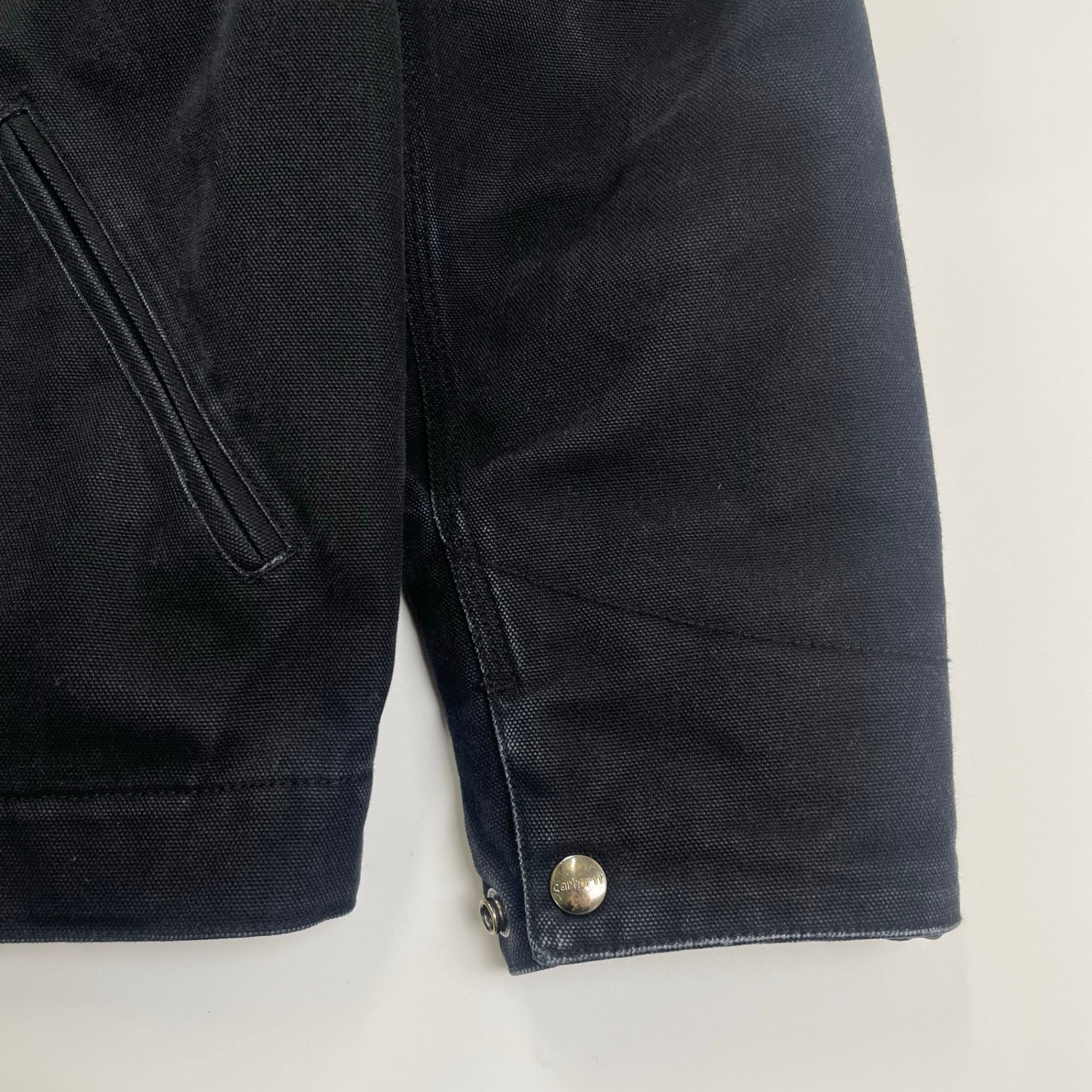 carhartt WIP カーハート / デトロイトジャケット ブランケット付 ブラック SIZE：L