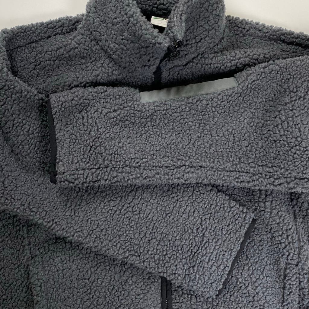 PUMA プーマ / ボアジャケット フリース グレー SIZE:L