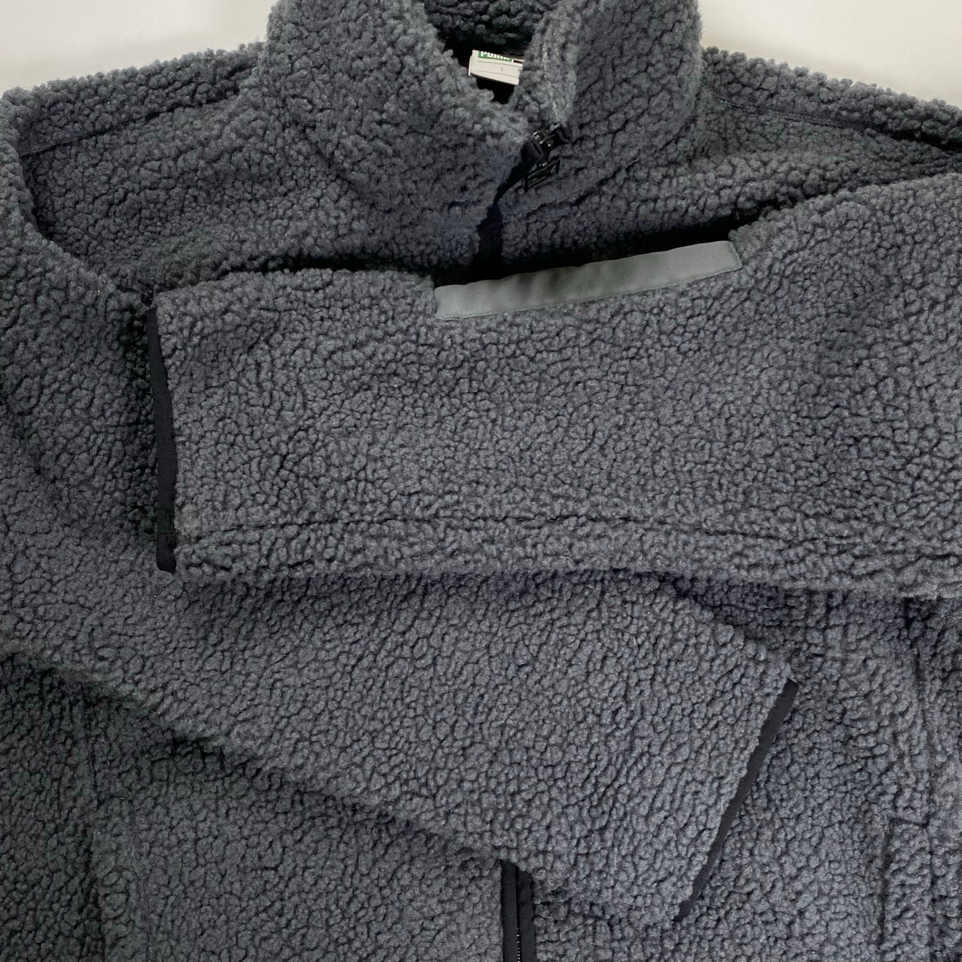 PUMA プーマ / ボアジャケット フリース グレー SIZE:L