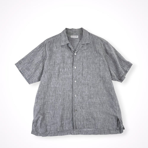 ISSEY MIYAKE MEN / 02SS リネンオープンカラーシャツ 滝沢直己期 SIZE:3