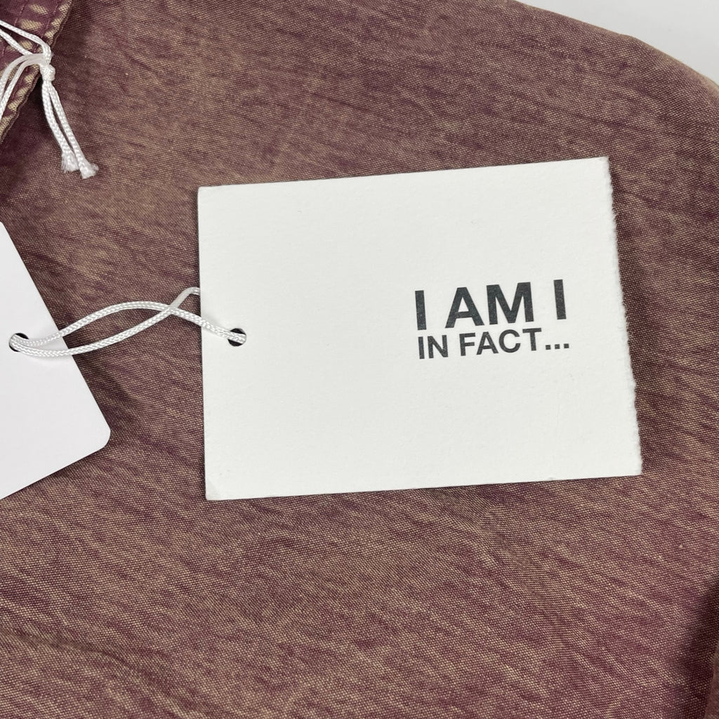 I AM I in fact アイアムアイ インファクト / CHEMICAL WASH ギャザーワンピース タグ付 参考定価：20,000+tax SIZE:FREE