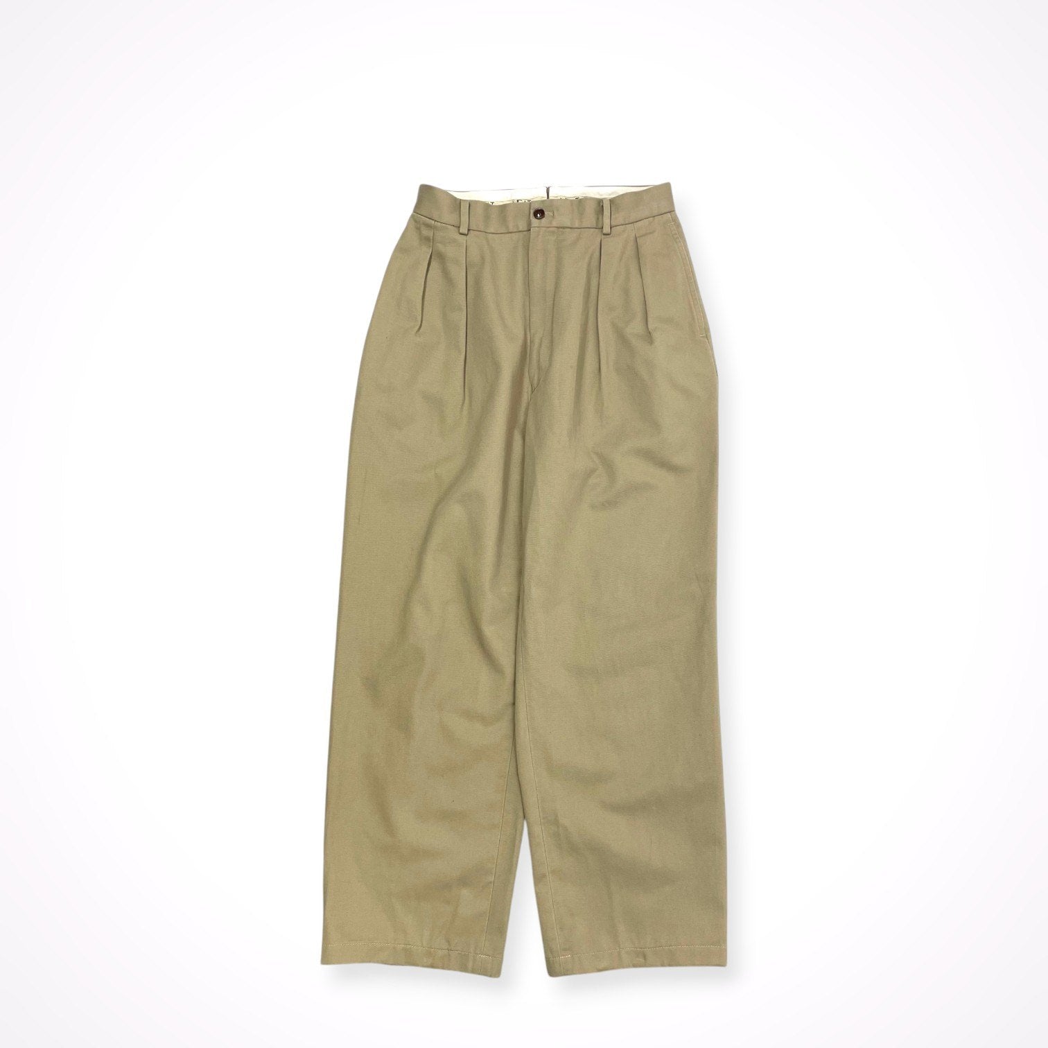 NEAT / 2タックワイドテーパードチノ 参考定価：32,000程度 SIZE:S