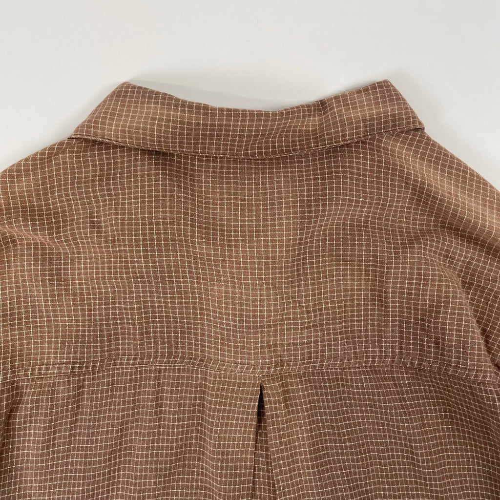 MOSSIMO / 90-00s チェックオープンカラーシャツ SIZE:M