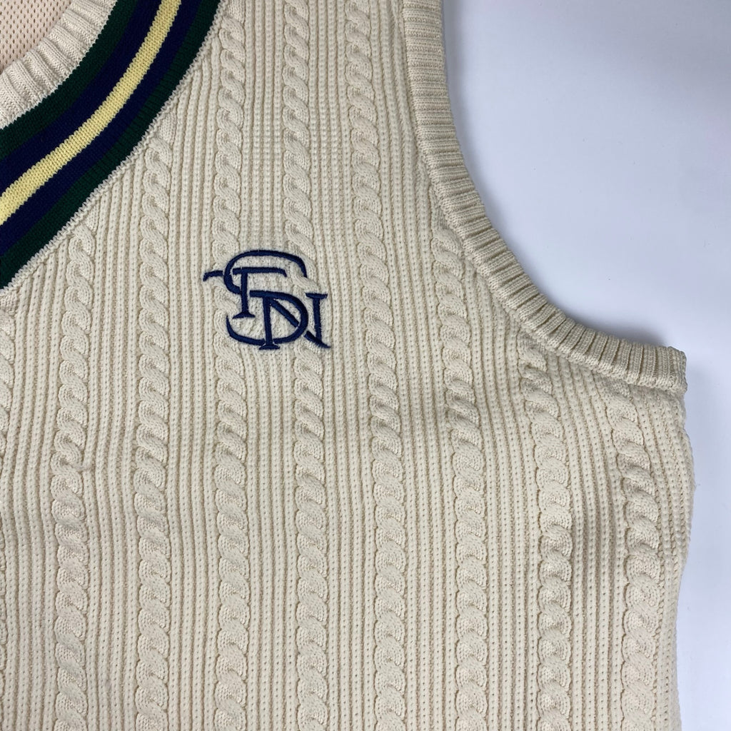 【美品】 Setinn セットイン BEAMS / Ceremony Vest セレモニー チルデン ベスト メッシュライナー ポケット付 参考定価：18,000+tax SIZE:L