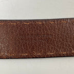 Ermenegildo zegna / レザーベルト 参考定価：60,000程度 全長：108cm程度