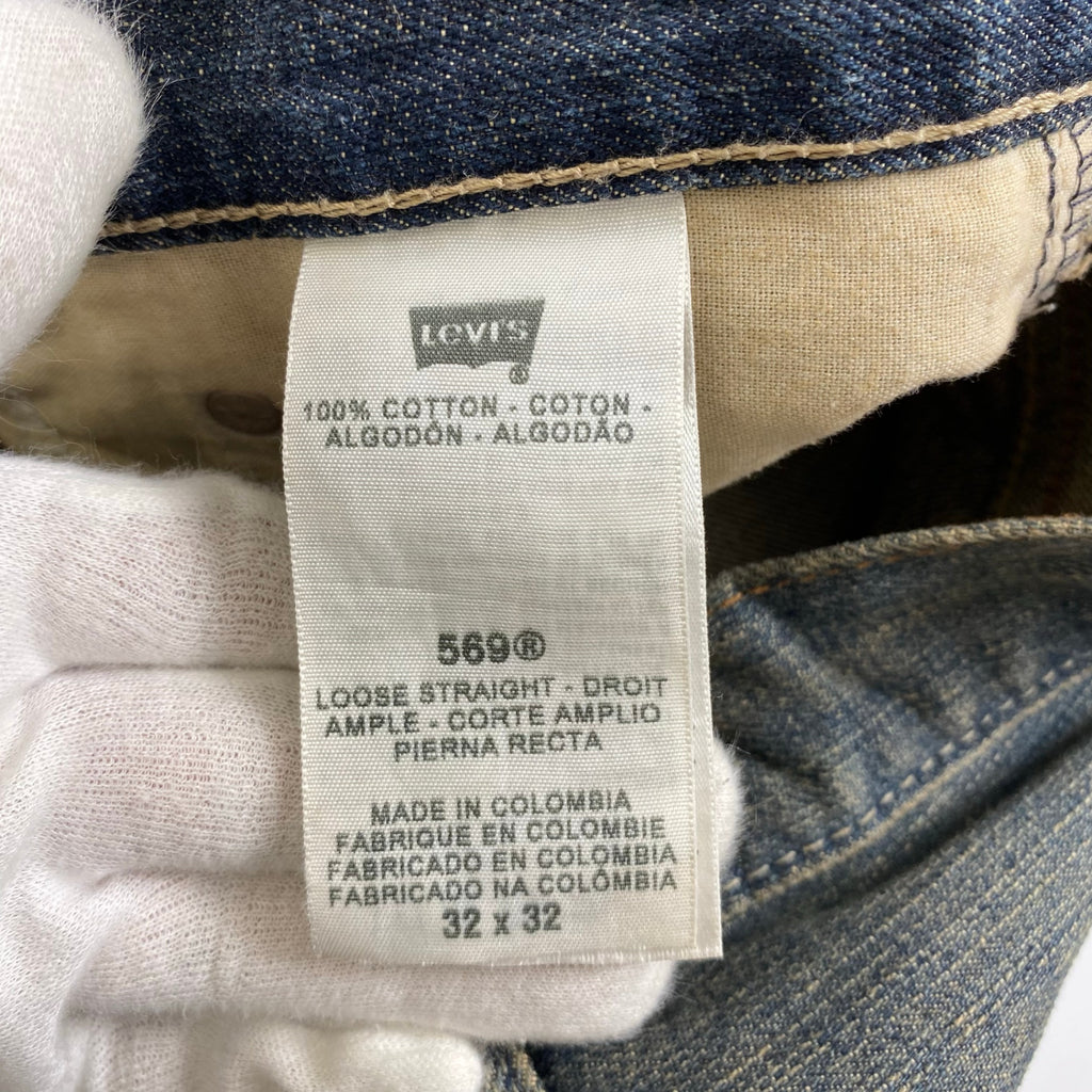 Levi’s リーバイス /  LOOSE STRAIGHT 569デニムパンツ コロンビア製 SIZE:32×32