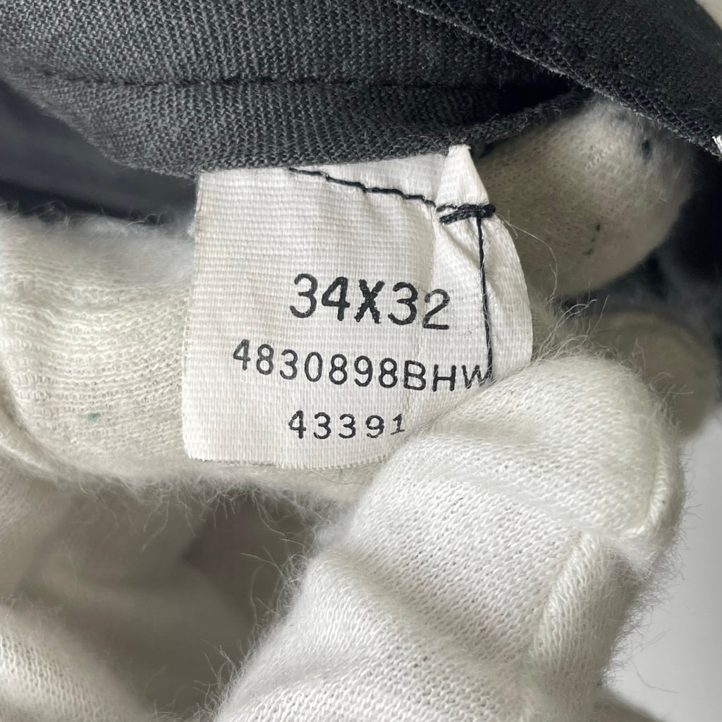 Polo by Ralph Lauren / ウール混ギャバジン スラックス ブラック SIZE:34