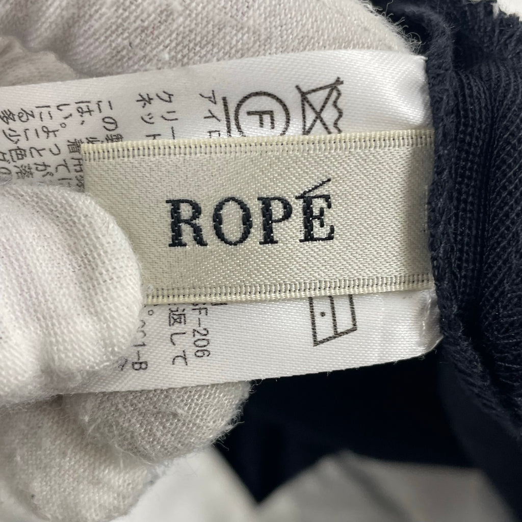 ROPE / カルゼワンタックストレートパンツ【セットアップ対応】 参考定価：24,000+tax SIZE:38